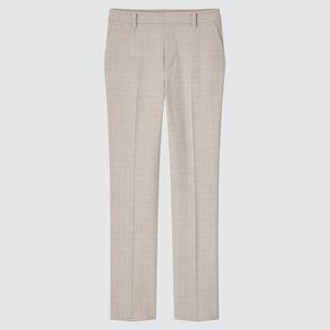 Uniqlo Smart Ankle Pants in Glen Check
